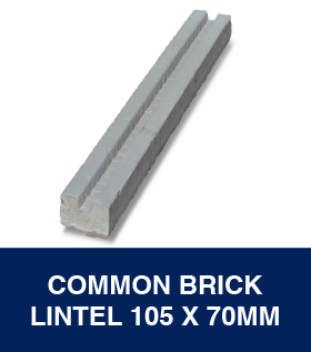 Pre-cast Brick Lintel 105 x 70mm